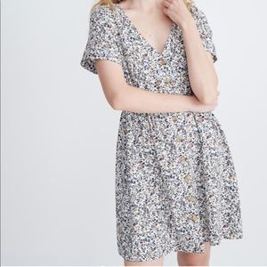 Madewell Button-Front Day Dress